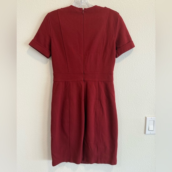 Worth New York Red Straight Dress Size 2 - Picture 4 of 4
